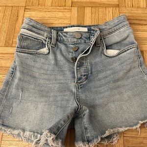 Joe’s Jeans The Kinsley high rise 4” shorts - size 25